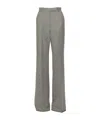 Valentino Belt Loop Casual Pants In White