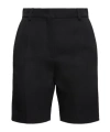 Valentino Garavani Midnight Blue Stretch Cotton Bermuda Shorts
