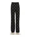 Valentino Belt Loops Slacks In Black