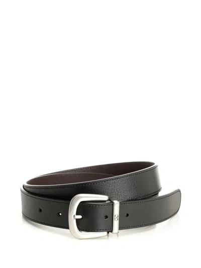 Valentino Garavani Belt With Reversible Buckle Belts Black