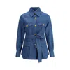 Valentino Denim Safari Jacket