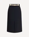 Valentino Garavani Women Skirt With Leather Details
