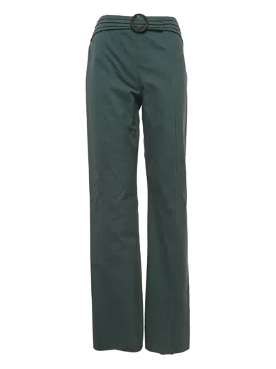 Pre-owned Valentino Belted Trousers
