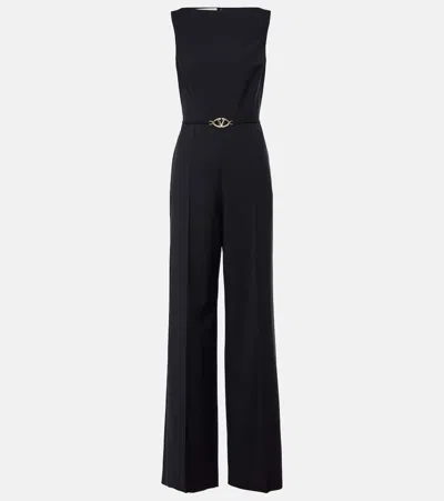 Valentino Tuta Con Logo In Blue