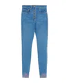 Valentino Belt-loop Jeans In Blue