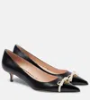 Valentino Verzierte Pumps Bepointy 45 Aus Leder In Multicolor