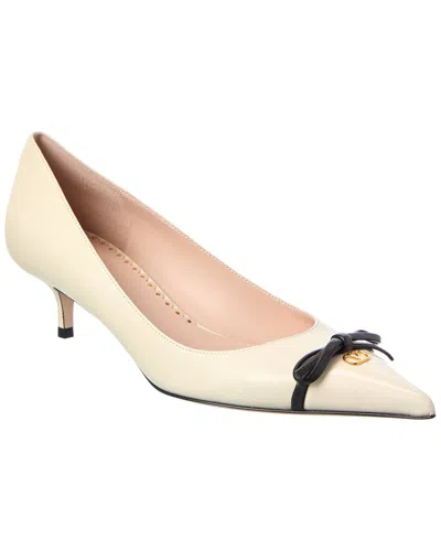 Valentino Garavani Valentino Bepointy 45 Leather Pump In Multi