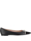 Valentino Garavani Bepointy Leather Ballets
