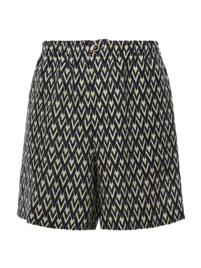 VALENTINO BERMUDA SHORTS IN COTTON POPLIN