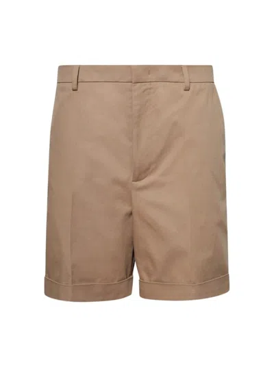 Valentino Bermuda Shorts Light Camel In Brown