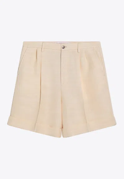 VALENTINO BERMUDA SHORTS WITH TURN-UPS