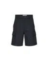 Valentino Garavani Toile Iconographe Shorts Men In Navy