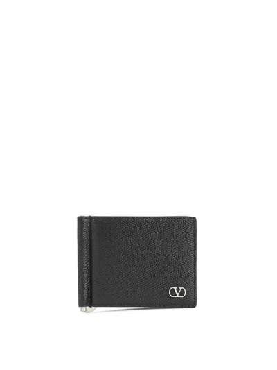 Valentino Garavani Bifold Wallet In Black