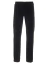 Valentino Jersey Bottom Vlogo Signature Chenille In Black