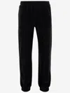 Valentino Jersey Bottom Vlogo Signature Chenille In Black
