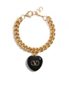 Valentino Garavani Coer Royal Bracelet Gold-coloured In In Gold