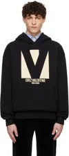 Valentino Sweatshirt Man In Black