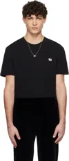Valentino T-shirt With Signature Vlogo In Nero