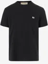 Valentino T-shirt With Signature Vlogo In Black