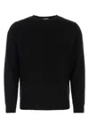 Valentino Garavani Man Sweater Black Size L Virgin Wool In Black