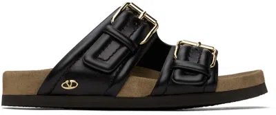 Valentino Garavani Black Fussfriend Sandals