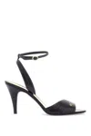Valentino Ladycrush Mini Sandals With 8.5 Cm Heel In Black