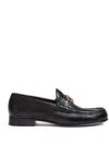 Valentino Garavani Vlogo Signature Loafer With Gold-tone Logo Detail In Black