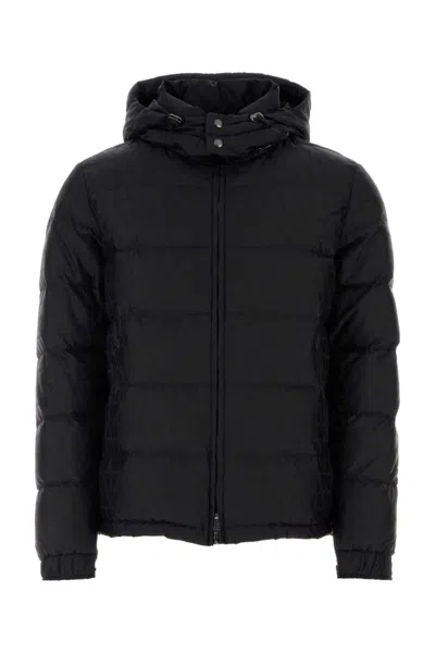 Valentino Toile Iconographe Padded Jacket In Black