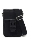 VALENTINO GARAVANI BLACK ICONOGRAPHE MINI CROSSBODY BAG