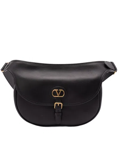 Valentino Garavani Valentino Black Leather Belt Bag