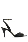 Valentino Ladycrush Mini Sandals With 8.5 Cm Heel In Black