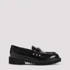Valentino Rockstud-embellished Leather Loafers In Black