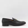 Valentino Garavani Men Vlogo Signautre Leather Loafers In Black