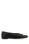 Valentino 'ballet Flats Vlogo: In Black