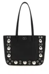 Valentino Black Nellcote Mini Tote In Black