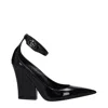 Valentino Black Leather Platforms Pumps In Black