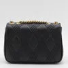 Valentino Black Leather Quiltie 67 Shoulder Bag In Nero