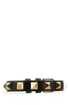 Valentino Garavani Men Rockstud Leather Bracelet