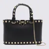 Valentino Rockstud Mini Tote Bag With Chain Strap