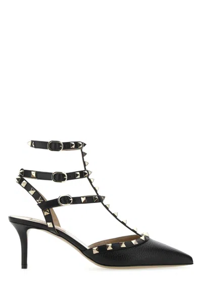 Valentino Garavani Black Rockstud Pumps
