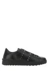 Valentino Rockstud Untitled Studded Leather Sneakers