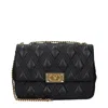 Valentino Black Leather Shoulder Bag