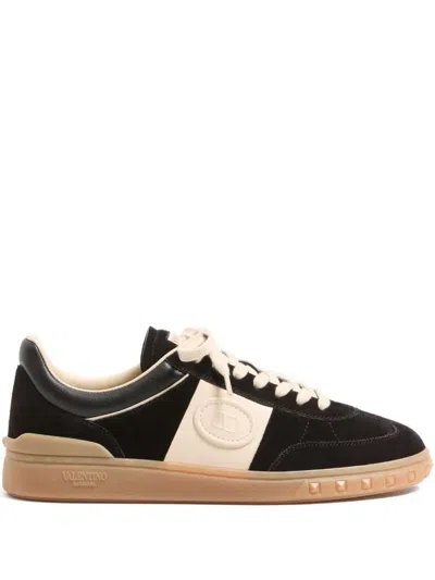 Valentino Garavani Valentino Black Leather Sneakers