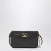 VALENTINO GARAVANI VALENTINO GARAVANI BLACK LEATHER VLOGO SIGNATURE MINI BAG