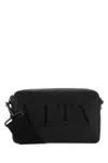 Valentino Black Leather Vltn Crossbody Bag