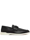 Valentino Garavani Vlogo Signature Slip-on Shoes With Rockstud Details In Black
