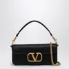 Valentino Garavani Garavani Locò Calfskin Shoulder Bag Woman Black Uni In Black