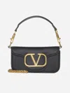 Valentino Black Locò Small Shoulder Bag