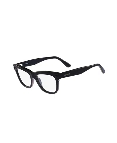 Valentino Garavani Black Logo Flat Mirror