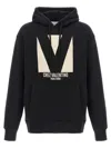Valentino Chez Hooded Sweatshirt In Black